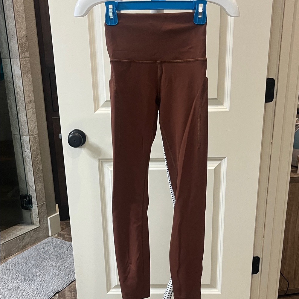 lululemon athletica Chocolate Brown Leggings